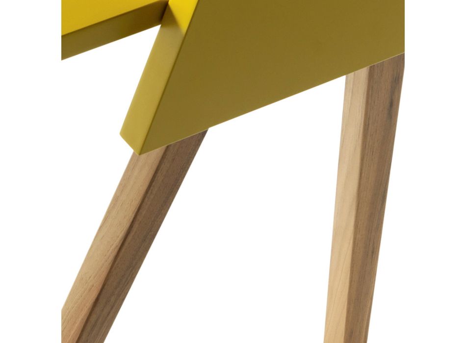 Zaprojektuj wielowarstwowe drewniane biurko Grilli Hemingway wykonane we Włoszech