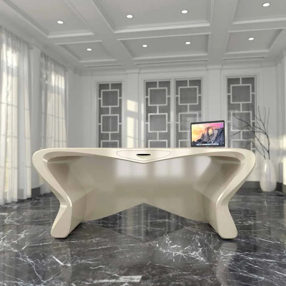 Nowoczesne biurko wykonane we Włoszech, Popoli Viadurini