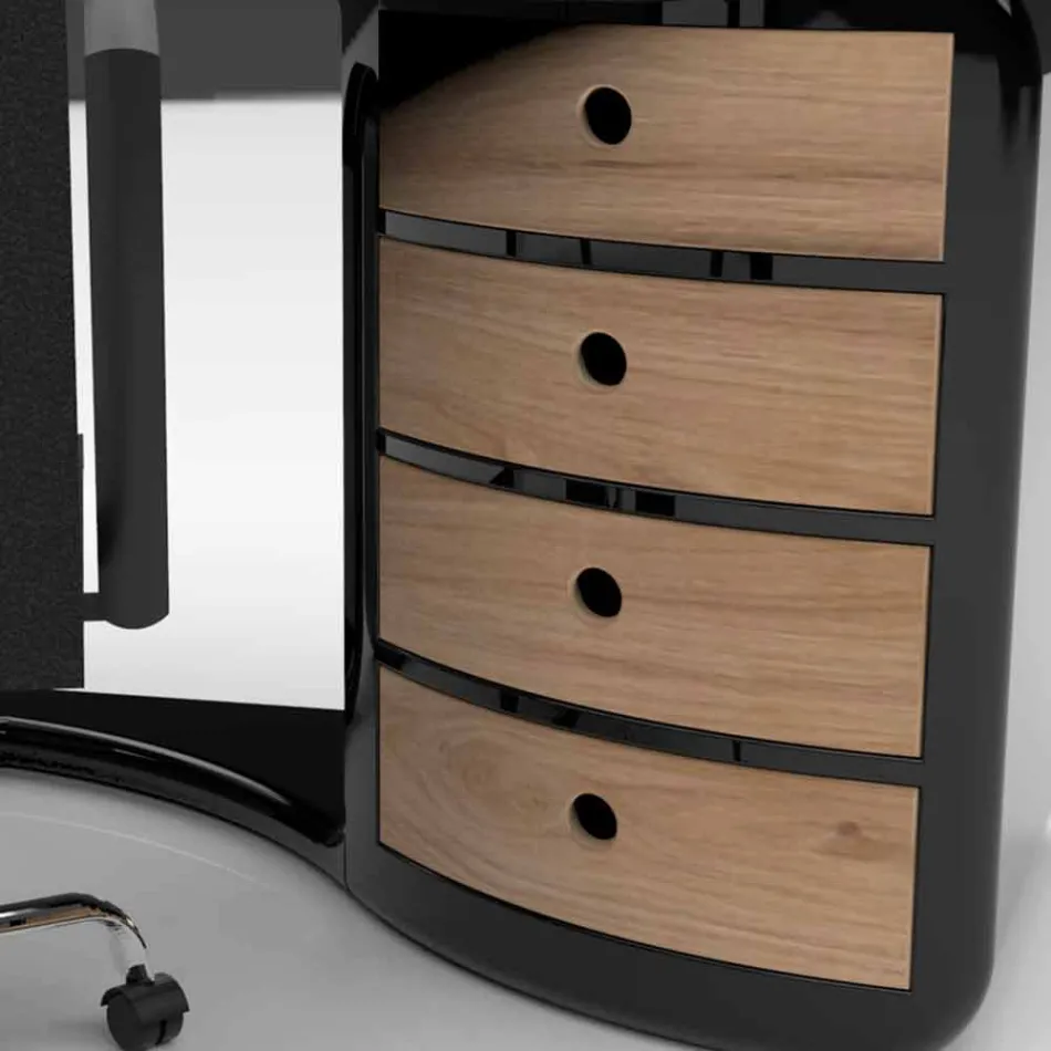 Zaprojektuj biurko z szufladami wykonanymi we Włoszech, w Milazzo Viadurini