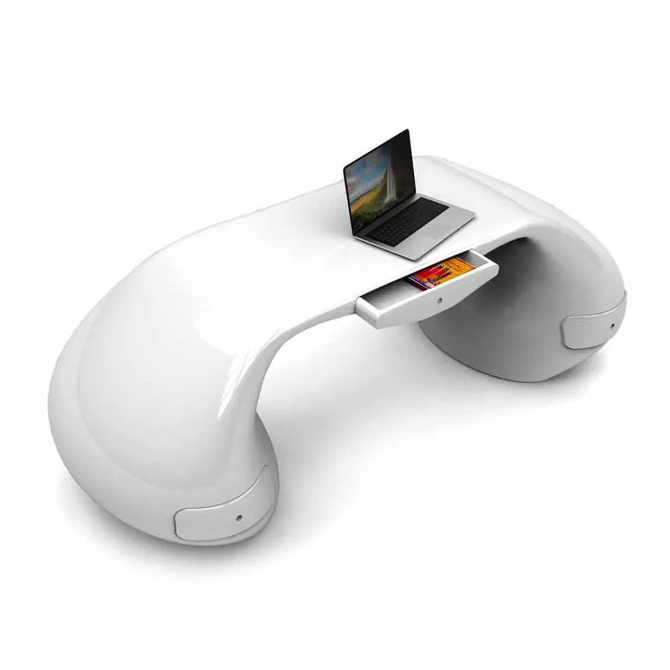 Nowoczesne biurko do biura wykonane we Włoszech, Telese Viadurini