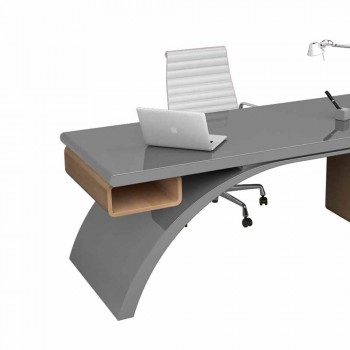 Drewniane biurka i Adamantx® Bridge, wykonane we Włoszech