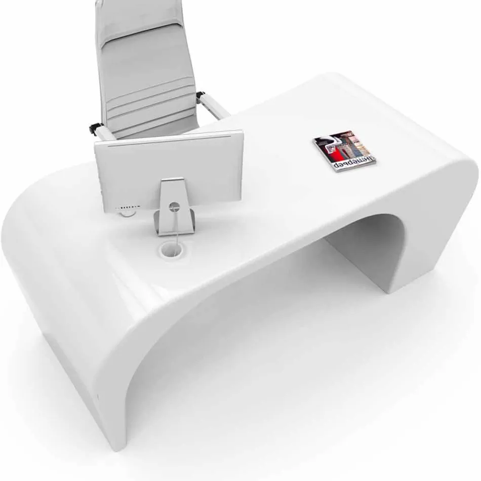 Nowoczesne biurko wykonane we Włoszech, Miglianico Viadurini