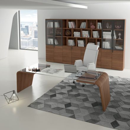 Biurko projektu Andrea Stramigioli - Butterfly Viadurini