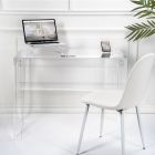 Przezroczyste biurko z pleksi o nowoczesnym designie Made in Italy - Vichy Viadurini