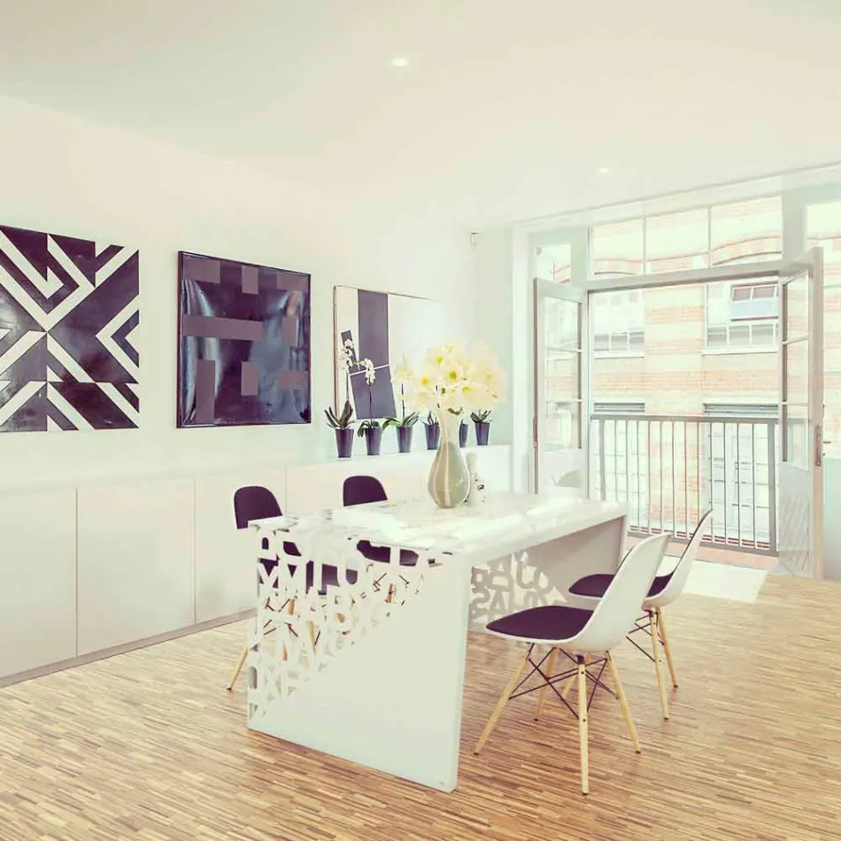 Biurko Kattedra Letters &quot;Wodospad&quot; 120x65x75 Mabele Viadurini