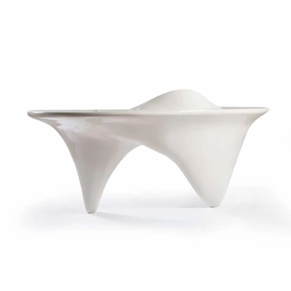 Nowoczesne biuro wykonane ręcznie we Włoszech Sinuous Viadurini