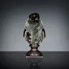 Czarna rzeźba ceramiczna wykonana w 100% we Włoszech Fabas 2 Viadurini