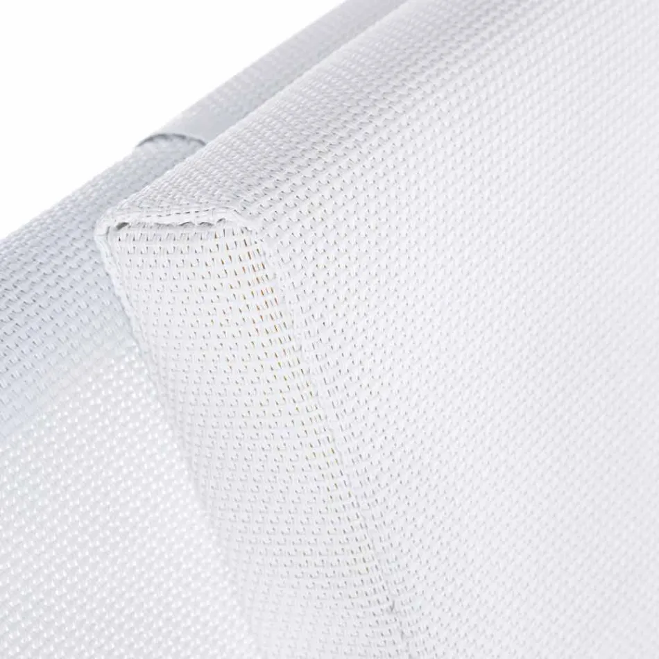 Leżak zewnętrzny z aluminium z siedziskiem z tkaniny Textilene, 4 sztuki - Kailua Viadurini