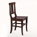 Klasyczne krzesło z litego drewna bukowego Made in Italy - Claudie