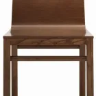 Krzesło o strukturze jesionu i muszli dębowej Made in Italy - Emilia Viadurini