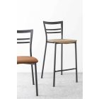 Krzesło kuchenne o nowoczesnym designie z polipropylenu i metalu Made in Italy - Go Viadurini