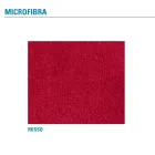 Krzesło kuchenne tapicerowane mikrofibrą Made in Italy, 2 sztuki - Rebecca Viadurini