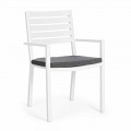 Krzesło ogrodowe Homemotion z możliwością układania w stosy, 4 sztuki - Carina