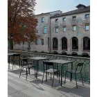 Metalowe krzesło do ustawiania w stosy Made in Italy, 4 sztuki - Xylia Viadurini