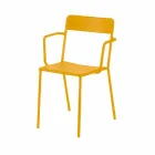 Metalowe krzesło do ustawiania w stosy Made in Italy, 4 sztuki - Xylia Viadurini