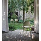 Krzesło ogrodowe z możliwością układania w stosy wykonane z polipropylenu Wykonane we Włoszech, 4 sztuki - Bertina Viadurini
