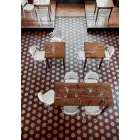 Krzesło ogrodowe z możliwością układania w stosy wykonane z polipropylenu Wykonane we Włoszech, 4 sztuki - Bertina Viadurini