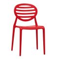 Krzesło ogrodowe do układania w stosy z technopolimeru Made in Italy 6 sztuk - Rosaria