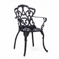 Krzesło ogrodowe z matowego lakierowanego aluminium, 2 sztuki - Casiro