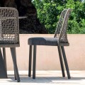 Zaprojektuj krzesło ogrodowe z tkaniny i aluminium, Emma od Varaschin