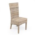 Krzesło ogrodowe z włókna naturalnego autorstwa Kubù - Flavio