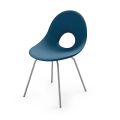 Krzesło ogrodowe z podstawy z polietylenu i aluminium Made in Italy - Ashley