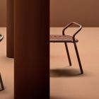 Aluminiowa konstrukcja krzesła ogrodowego Made in Italy - Noss by Varaschin Viadurini