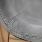 Krzesło do jadalni z podłokietnikami z drewna jesionowego Made in Italy - Betsy Viadurini