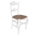 Krzesło do jadalni o konstrukcji bukowej i jesionowym siedzisku Made in Italy - Winnie