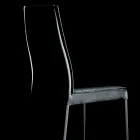 W pełni tapicerowane krzesło do salonu Made in Italy - Aosta Viadurini