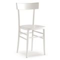 Krzesło do salonu ze strukturą i siedziskiem z drewna bukowego Made in Italy - Tisifone