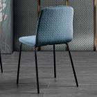 Krzesło do salonu z kolorowego aksamitu, nowoczesny i elegancki design - Bizet Viadurini