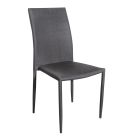 Krzesło do salonu w całości tapicerowane tkaniną Made in Italy - Olaf Viadurini