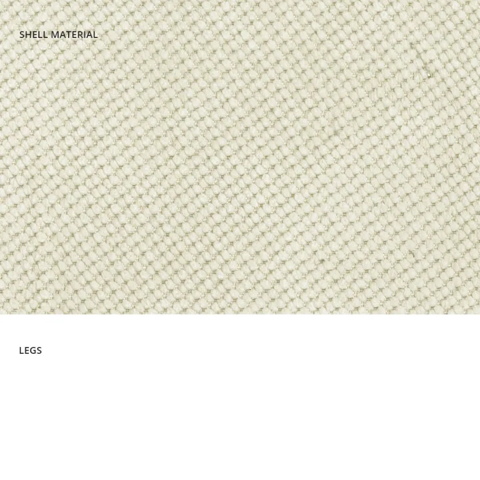 Nowoczesne krzesło do salonu z tkaniny i metalu, wyprodukowane we Włoszech, w Egipcie Viadurini