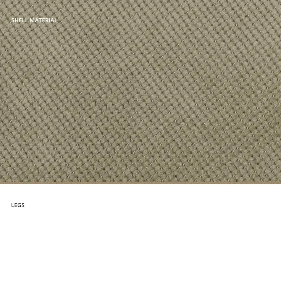 Nowoczesne krzesło do salonu z tkaniny i metalu wyprodukowane we Włoszech w Egipcie Viadurini