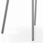 Krzesło do salonu Tapicerowane i lakierowane nogi Made in Italy - Catania Viadurini