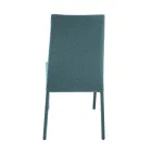 Krzesło do salonu pokryte tkaniną Made in Italy - Roslin Viadurini