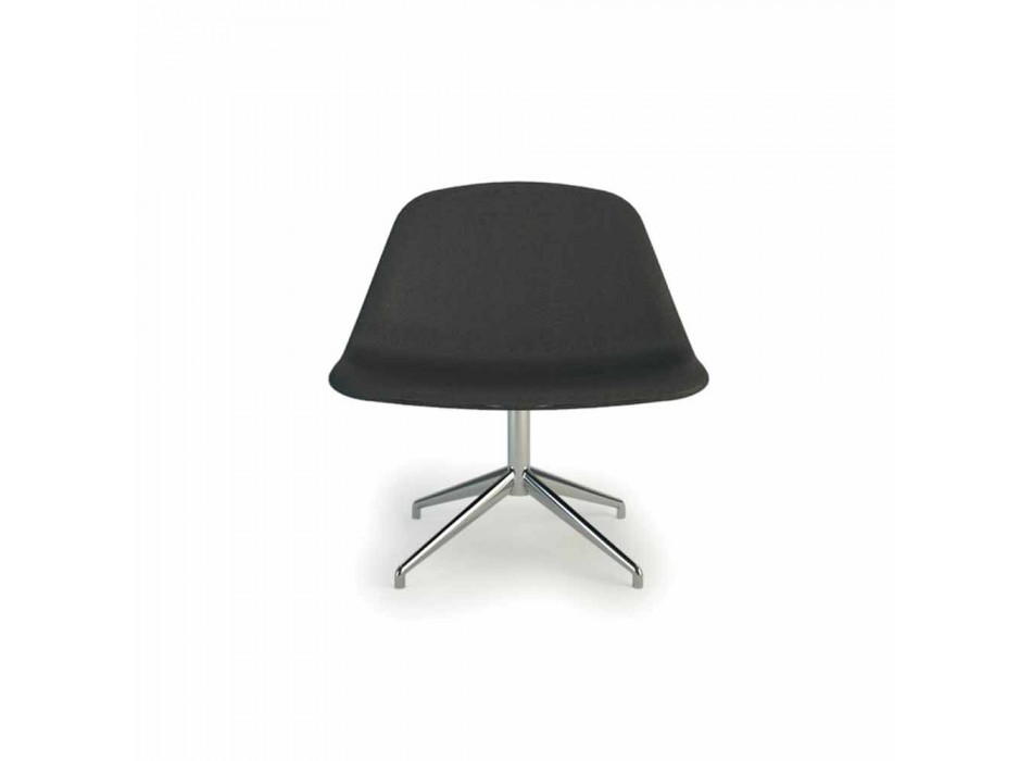 z nowoczesnym krzesłem biuro projektowe Llounge, wykonane we Włoszech przez Luxy Viadurini