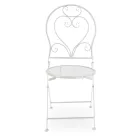 Krzesło w klasycznym stylu wykonane z metalu - Cruise Viadurini