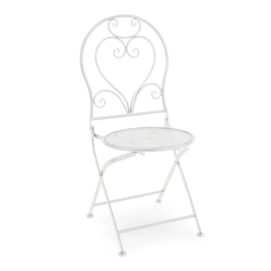 Krzesło w klasycznym stylu wykonane z metalu - Cruise Viadurini