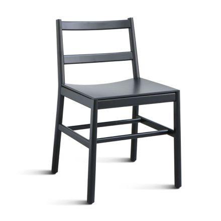 Wysokiej jakości krzesło z litego drewna bukowego wyprodukowanego we Włoszech, 2 sztuki - Nora Viadurini