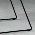 Designowe krzesło z metalu i tkaniny produkowane we Włoszech Formia Viadurini