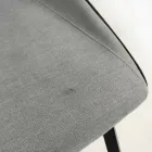 Designerskie krzesło z tkaniny z kwadratowymi nogami wyprodukowane we Włoszech, 4 sztuki - Oriella Viadurini