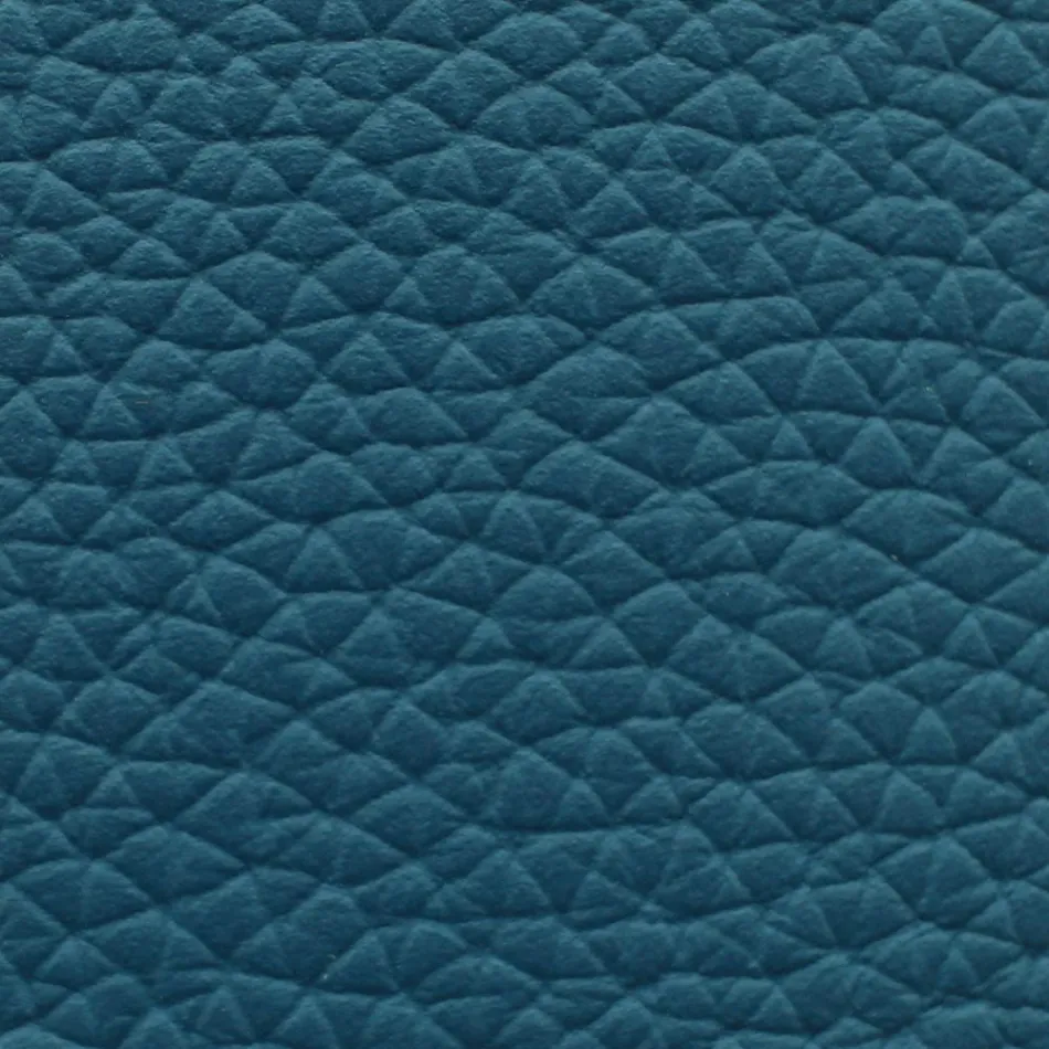 Luksusowe skórzane krzesło z metalowymi nogami Made in Italy, 2 sztuki - Molde Viadurini