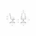 Zaprojektuj krzesło wykonawcze wyprodukowane we Włoszech w sieci Agata Viadurini