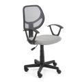 Obrotowe krzesło biurowe z nylonu i tkaniny siatkowej w 3 kolorach - Rasha