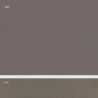 Wyściełane stalowe krzesło i siedzisko ze sztucznej skóry z białą krawędzią – Nirvana Viadurini