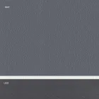 Wyściełane stalowe krzesło i siedzisko ze sztucznej skóry z białą krawędzią – Nirvana Viadurini