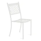 Krzesło ogrodowe do układania w stosy ze stali ocynkowanej Made in Italy 4 sztuki - Celia Viadurini