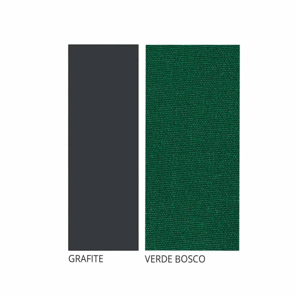 Krzesło ogrodowe z poduszką do układania w stosy z poduszką Made in Italy 2 sztuki - Allegra Viadurini